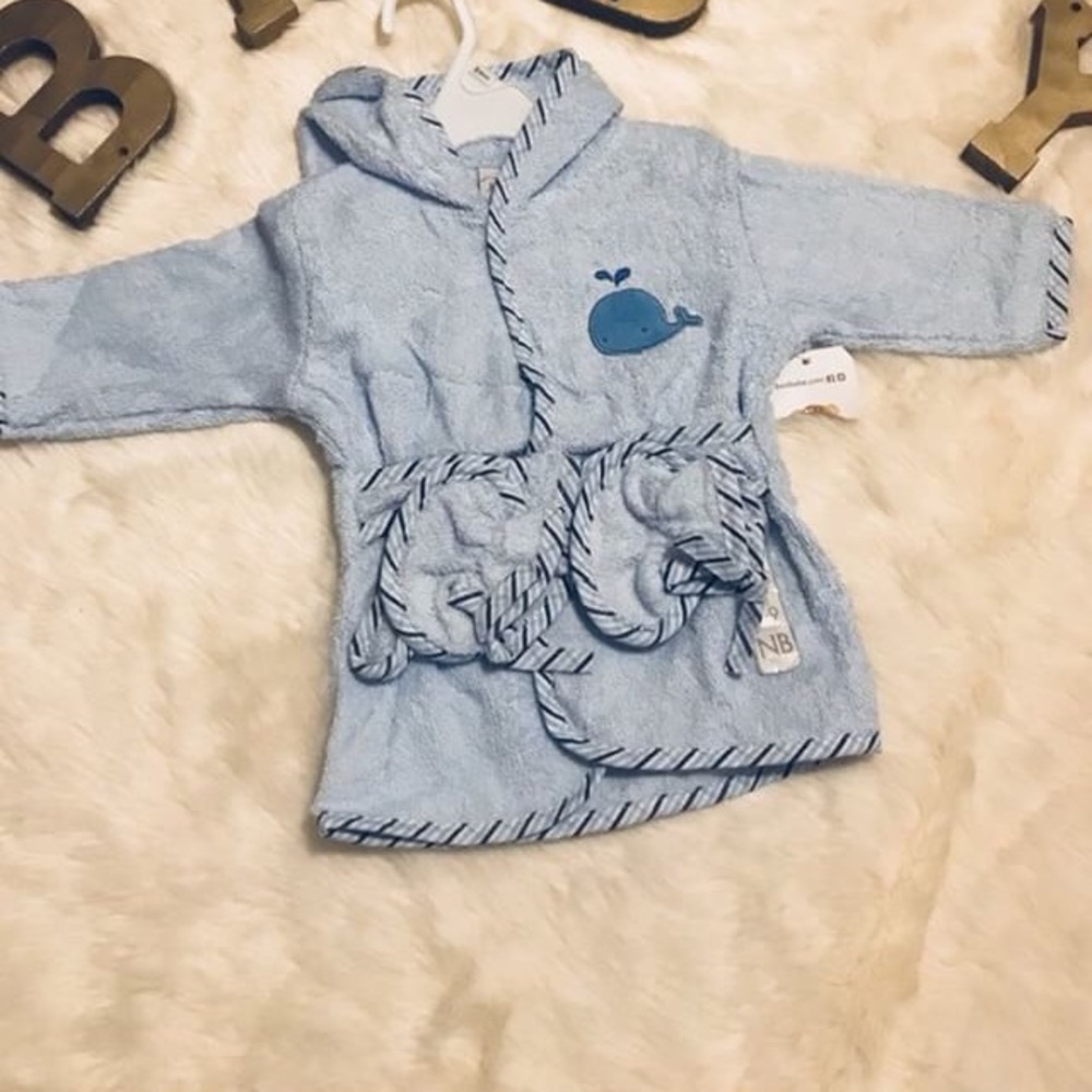 Blue robe